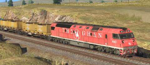 SA AN Class - The Ghan