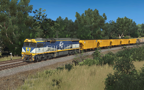 CFCLA, RailFirst, Freightliner GE C44aci Pack | Trainz Store