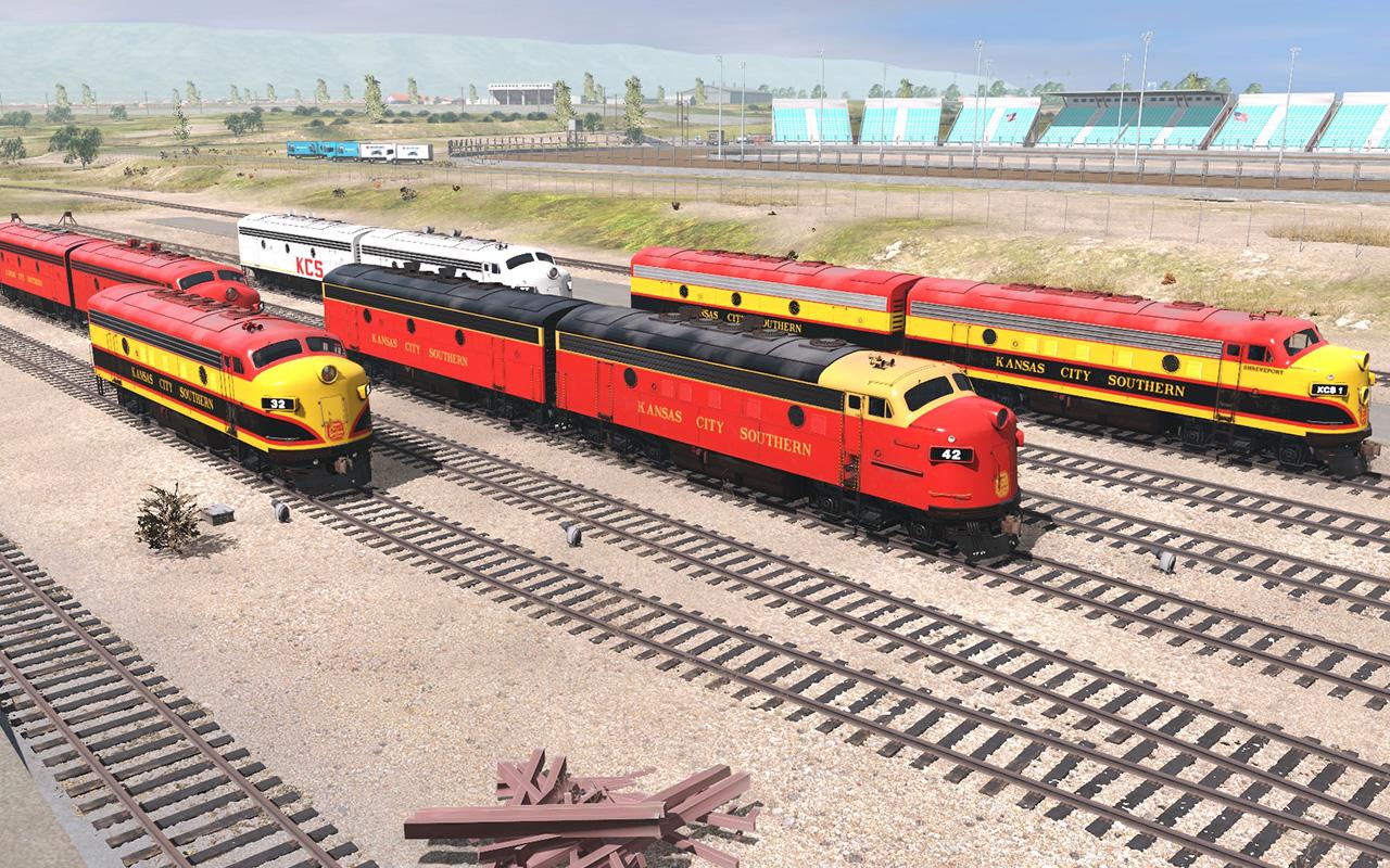 Pro Train: KCS F7 Loco Bundle | Trainz Store