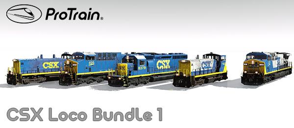 Pro Train: CSX Loco Bundle 1