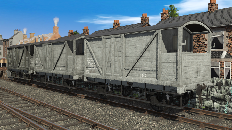 LSWR 10T Brake Vans | Trainz Store