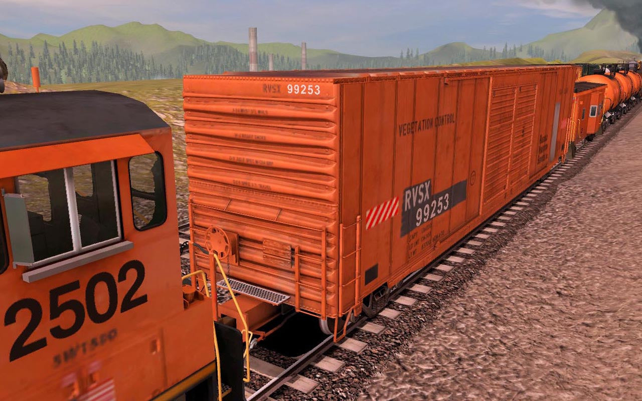 RVSX Vegetation Control Train | Trainz Store