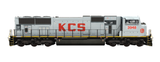 Kansas City Southern - EMD SD70MAC - Grey