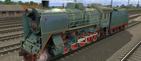 CO17-4174 ( Russian Loco and Tender )