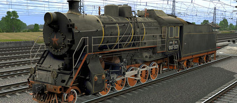 CO17-3173 ( Russian Loco and Tender )