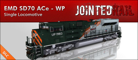 Union Pacific - EMD SD70ACe - Western Pacific Heritage