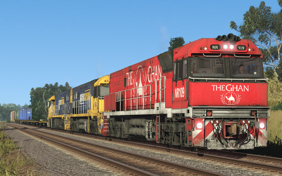 NR Class Locomotive - JBR Ghan Pack | Trainz Store