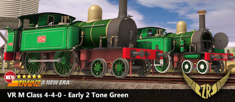 VR M Class 4-4-0 - Early 2 Tone Green