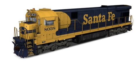 Santa Fe Railway - GE C30-7