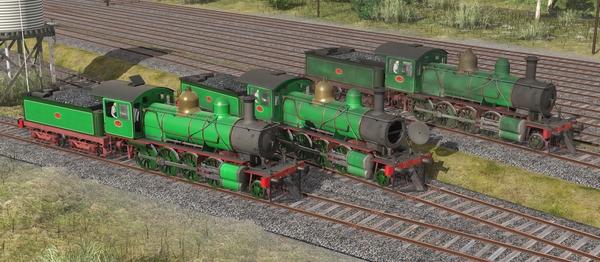 Victorian Railways V Class 2 Tone Green - Phoenix Foundry Built
