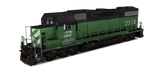 Burlington Northern Railroad - EMD GP38-2