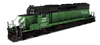 Burlington Northern Railroad - EMD SD40-2