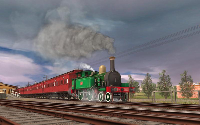 VR M Class 4-4-0 - Early 2 Tone Green | Trainz Store