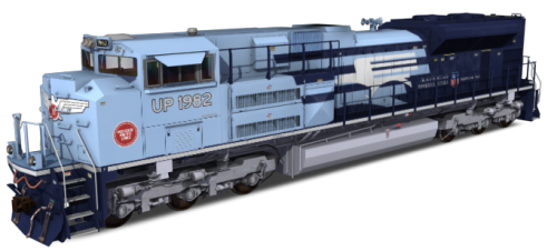 Up 1982 Union Pacific - EMD SD70ACe - Missouri Pacific Lines Heritage | Trainz ...